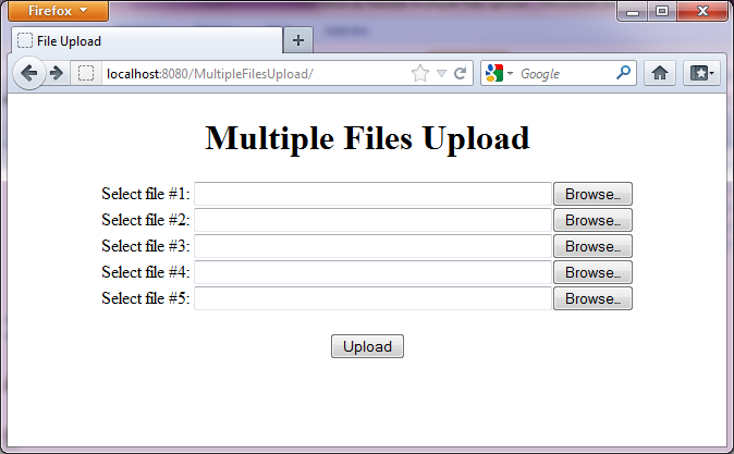 How To Upload Multiple Pages In One File